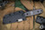 Blackside Customs Americana Fixed Blade Knife Titanium 4.25" MagnaCut Mudered Out Camo Wharncliffe