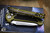 Microtech LUDT Automatic Folding Knife OD Green/Grip Inlay 3.4" Tanto Stonewash 1136-10OD