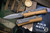 Microtech Glykon OTF Automatic Knife Tan Aluminum/Titanium 3.75" Bayonet Serrated Stonewash Apocalyptic  184-12APTA