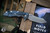 Rick Hinderer Knives XM-18 3.5" Skinner Folding Knife Red G10, Battle Blue Titanium