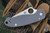 (Preowned) Spyderco Para 3 Knife Gray G10 3" Maxamet Stonewash C223GPDGY