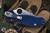 (Preowned) Spyderco Para 3 Compression Lock Knife Blurple G10 3" Satin C223GPDBL