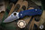 (Preowned) Spyderco Para 3 Compression Lock Knife Blurple G10 3" Satin C223GPDBL