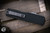 (Preowned) Microtech Cypher II OTF Automatic Knife Black Aluminum 3.5" S/E Apocalyptic Stonewash 1241-10AP
