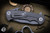 Hinderer Knives Project X Flipper Knife Blue G10 3.65" S45VN Clip Point Working Finish