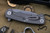 Hinderer Knives Project X Flipper Knife Blue G10 3.65" S45VN Clip Point Working Finish