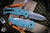 Benchmade Water Adira Folding Knife Depth Blue Grivory 3.9" MagnaCut Drop Point 18060