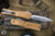 Microtech Combat Troodon Gen III OTF Automatic Knife Tan 3.8" Dagger Stonewash Serrated 1142-11TA