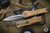 Microtech Combat Troodon Gen III OTF Automatic Knife Tan 3.8" Dagger Stonewash Serrated 1142-12TA