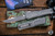 Microtech Combat Troodon Gen III OTF Automatic Knife Natural Clear Grey 3.8" Drop Point Stonewash Apocalyptic 1143-10APNC