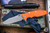 Hinderer Knives EKlipse 3.5" Flipper Orange G10 Spearpoint Working Finish