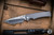 PREOWNED-Chaves Knives Ultramar Liberation 229 Folding Knife Titanium 3.6" Satin Tanto