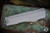 Microtech Cypher II OTF Automatic Knife Natural Grey 3.5" Wharncliffe Apocalyptic Stonewash Serrated 1241-11APNC