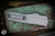 Microtech Cypher II OTF Automatic Knife Natural Grey 3.5" Wharncliffe Apocalyptic Stonewash Serrated 1241-11APNC