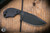 Blackside Customs/Strider Knives SLCC Fixed Blade Knife Carbon Fiber 3.75" OD Green MagnaCut