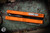 Microtech Hera II Mini OTF Automatic Knife Orange Aluminum 3" M390 Dagger Stonewash 1701M-10OR