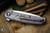 Enrique Pena Custom "Cobra" Titanium Framelock Knife Mokuti Clip 3.25" Hand Rubbed