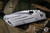 Strider Knives SMF Titanium Folding Knife Milled 4" MagnaCut Stonewash