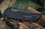ProTech Mordax Manual Flipper Knife Black Aluminum 3.75" MagnaCut Drop Point DLC 