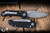 Microtech LUDT Gen III Automatic Folding Knife Black Aluminum 3.4" M390 Apocalyptic Stonewash 1135-10AP