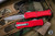 Microtech Hera II Mini OTF Automatic Knife Red 3" Dagger Apocalyptic Stonewash 1702M-10APRD