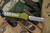 PREOWNED-Microtech UTX-85 OD Green OTF Automatic Knife 3" Apocalyptic Tanto 233-10APOD