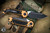 Microtech LUDT Gen III Automatic Folding Knife Tan Aluminum/Grip Inlay 3.4" M390 Tanto Black 1136-1TA