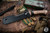 Buck Compadre Froe Chopper Natural Canvas Micarta 9.5" Black 0108BRS1 
