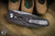 Three Rivers Manufacturing NEUTRON 2 Folding Knife Black Lava Fat Carbon 3" Mike Irie MagnaCut Stonewash