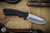 Buck BuckLite Max II Small Fixed Blade Knife Black Dynaflex 3.25" 420 Drop Point Stonewash 0684BKS
