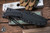 Spartan Blades Ares Fighter Combat Utility Fixed Blade Knife Black Micarta 5.4" MagnaCut DLC w/ Kydex Sheath  SB1