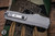 Marfione Custom Cypher II OTF Knife Natural Gray Aluminum 3.5" Dagger Mirror Polish