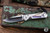 Chris Reeve Knives Small Sebenza 31 Titanium Unique Graphic Knife 3" MagnaCut Drop Point-
