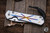 Chris Reeve Knives Small Sebenza 31 Titanium Unique Graphic Knife 3" MagnaCut Drop Point