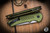 Buck Hexam Spring Assist Knife Green Aluminum 3.5" Stonewash