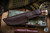 Buck Knives 192 Vanguard Knife Walnut Dymalux, Brass Guard 