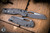 Microtech Standard Issue "MSI" Ram-LOK Manual Folder Fluted Natural Gray Aluminum 3.75" Apocalyptic Stonewash 210-10APFLNC