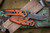 Benchmade Mini Osborne AXIS Folding Knife Burnt Copper Aluminum 2.9" MagnaCut Reverse Tanto Battlewash DLC 945BK-03