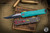 Heretic Knives Manticore X OTF Knife Bounty Hunter 3.75" Bowie Stonewash H030B-14A-BOUNTY