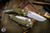 Microtech Amphibian Ram-LOK Folding Knife Fluted OD Green Aluminum 3.9" Stonewash 137RL-10FLOD