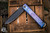 Medford Gentleman Jack (GJ-2) Slip Joint Knife Acid Etch Flamed Titanium 3.1" Drop Point DLC