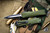  Heretic Knives Manticore E Green Grenade Grip OTF Automatic Knife 3.2" Dagger Two Tone H028F-10A-GRN