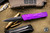 Brian Tighe Twist Tighe Ceramic Purple OTF Automatic Knife 3.75" DLC Dagger