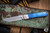 Medford Gentleman Jack (GJ-2) Slip Joint Knife Flamed Galaxy/Brushed Titanium 3.1" Tanto Tumbled