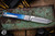 Medford Gentleman Jack (GJ-2) Slip Joint Knife Flamed Galaxy/Brushed Titanium 3.1" Tanto Tumbled