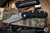 Hinderer Knives XM-18 3.5" Bowie Non Flipper Folding Knife Black G10 Working Finish