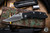Hinderer Knives XM-18 3.5" Bowie Non Flipper Folding Knife Black G10, Stonewash
