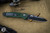 Preowned-Benchmade Osborne 940 AXIS Lock Folding Knife Green 3.4" Satin Reverse Tanto 940