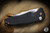 Medford Smooth Criminal Automatic Folding Knife Black 3" Tumbled
