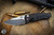 Medford Smooth Criminal Automatic Folding Knife Black 3" Tumbled